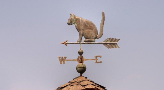 Cat Weathervane