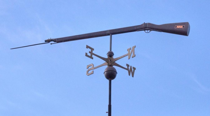 Rifle Weathervane