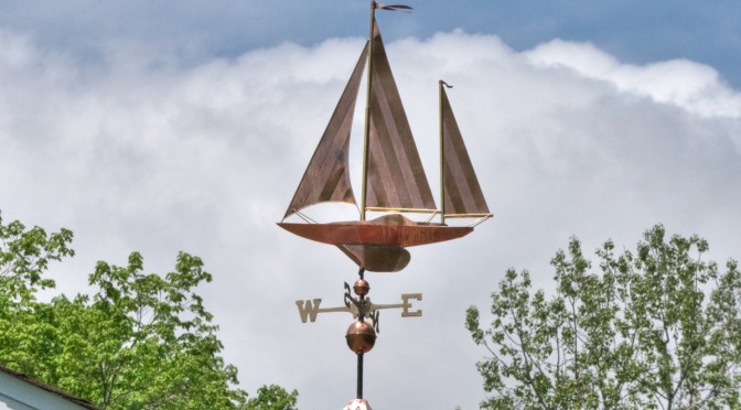 Sailboat Weathervane