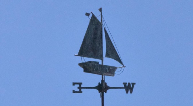 Sailboat Weathervane