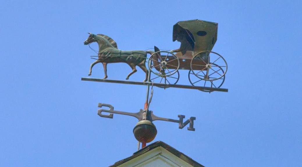 Amish Horse and Buggy Weathervane