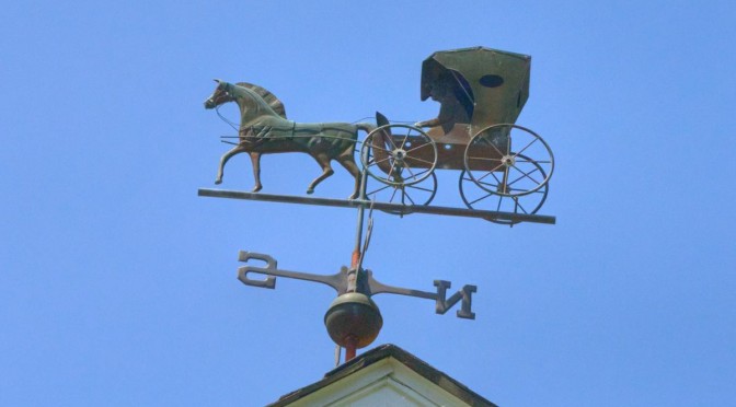 Horse and Buggy Weathervane