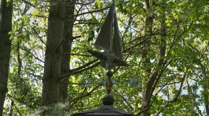 Sailboat Weathervane
