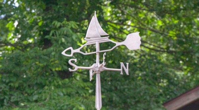 Sailboat Weathervane