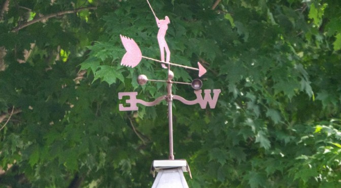 Golfer Weathervane