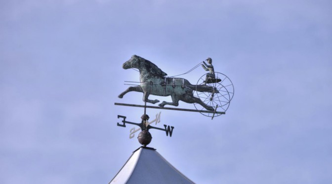 Harness Racing Weathervane