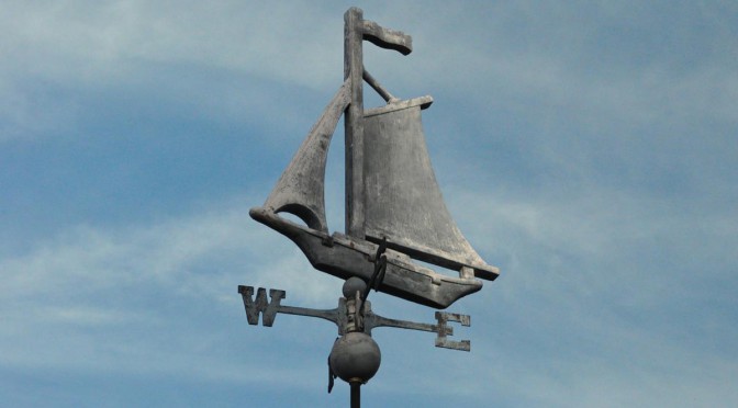 Sailboat Weathervane