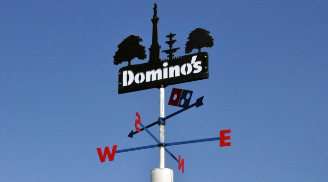 Dominos Weathervane