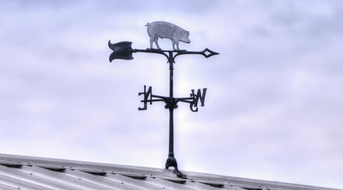 Pig Weathervane