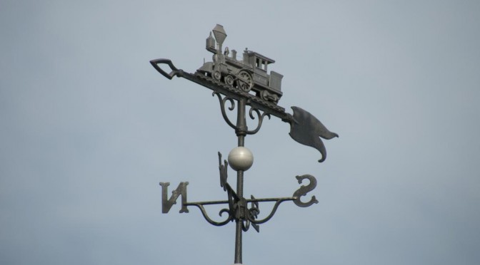 Train Weathervane