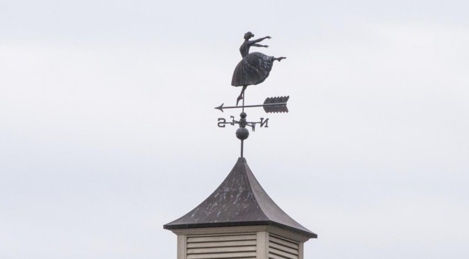 Ballerina Weathervane